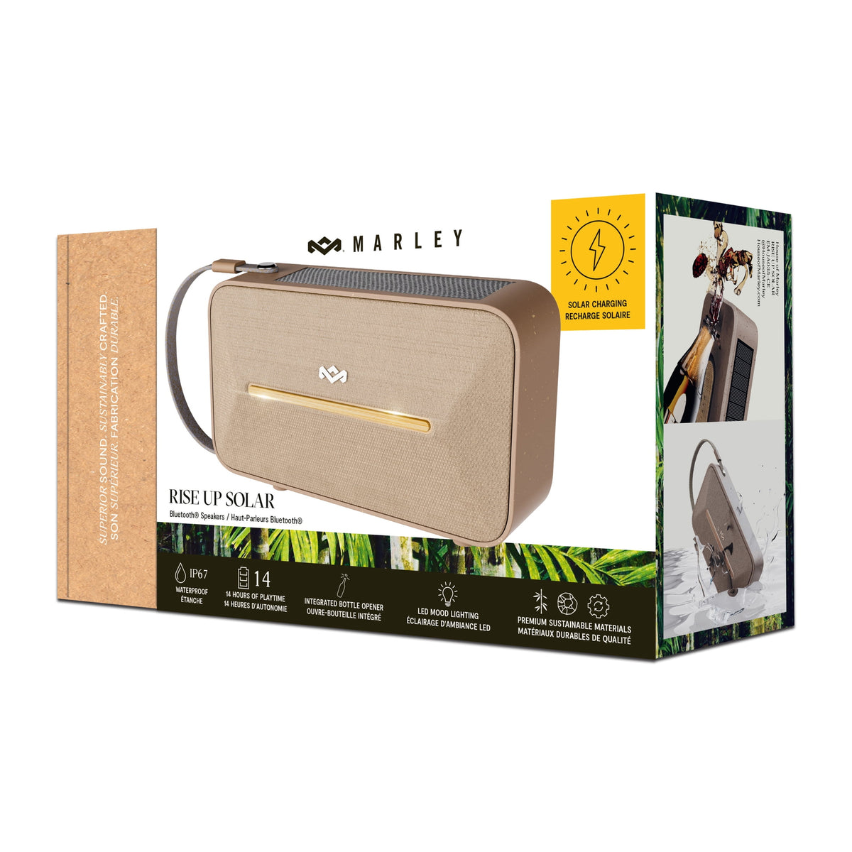 House of Marley Rise Up Solar Bluetooth® Speaker - Blue
