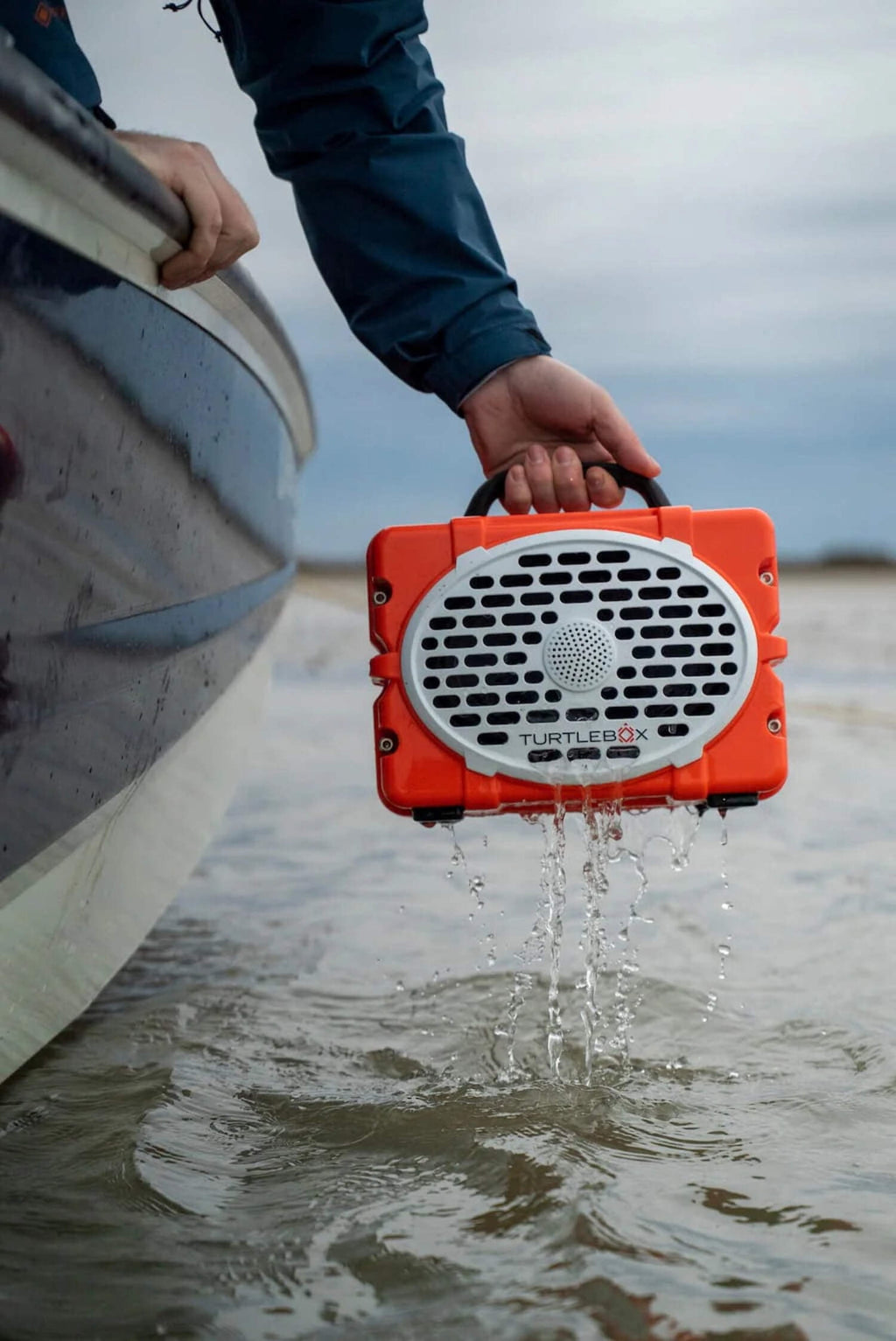 Turtlebox Gen 3 Speaker Thunderhead Gray, 120dB Outdoor Sound, IP67 Waterproof, Bluetooth 5.4, 25+ Hour Battery, Touch Controls (TBG3-TG)