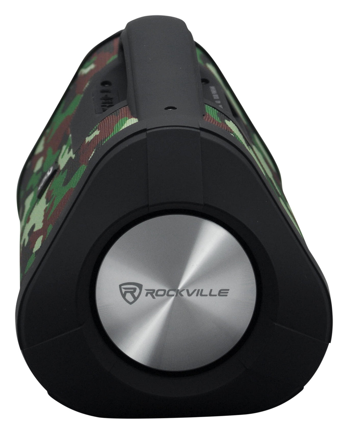 (2) Rockville RPB-XL Portable Bluetooth Wireless Linking Camo Speakers+Powerbank