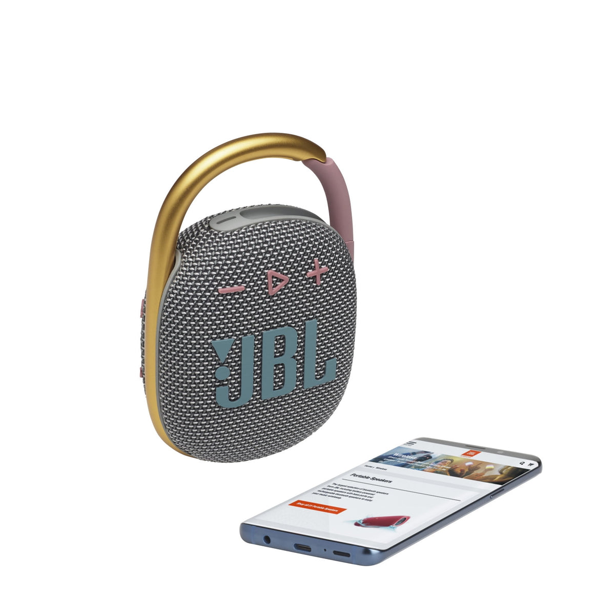JBL Clip 4 - Ultra-portable Waterproof Speaker - Red
