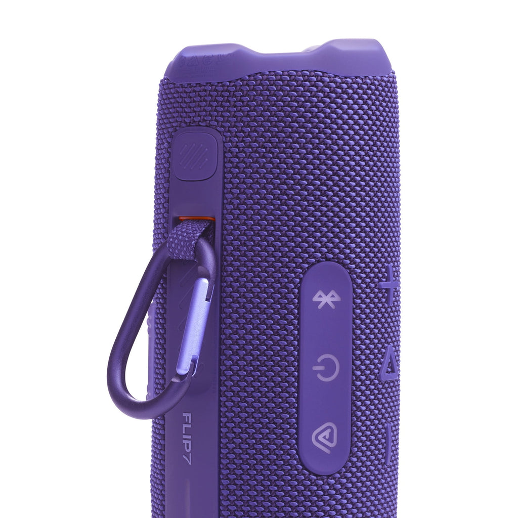 JBL Flip 7 Portable Waterproof Drop-Proof Speaker with AI Sound Boost, 2 Speakers, Black