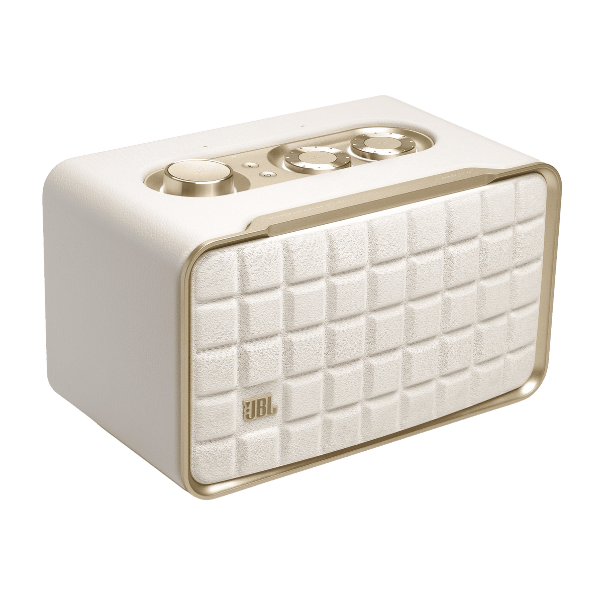 JBL Authentics 200 Bluetooth WiFi Speaker - White + 27-Month Axiom Care