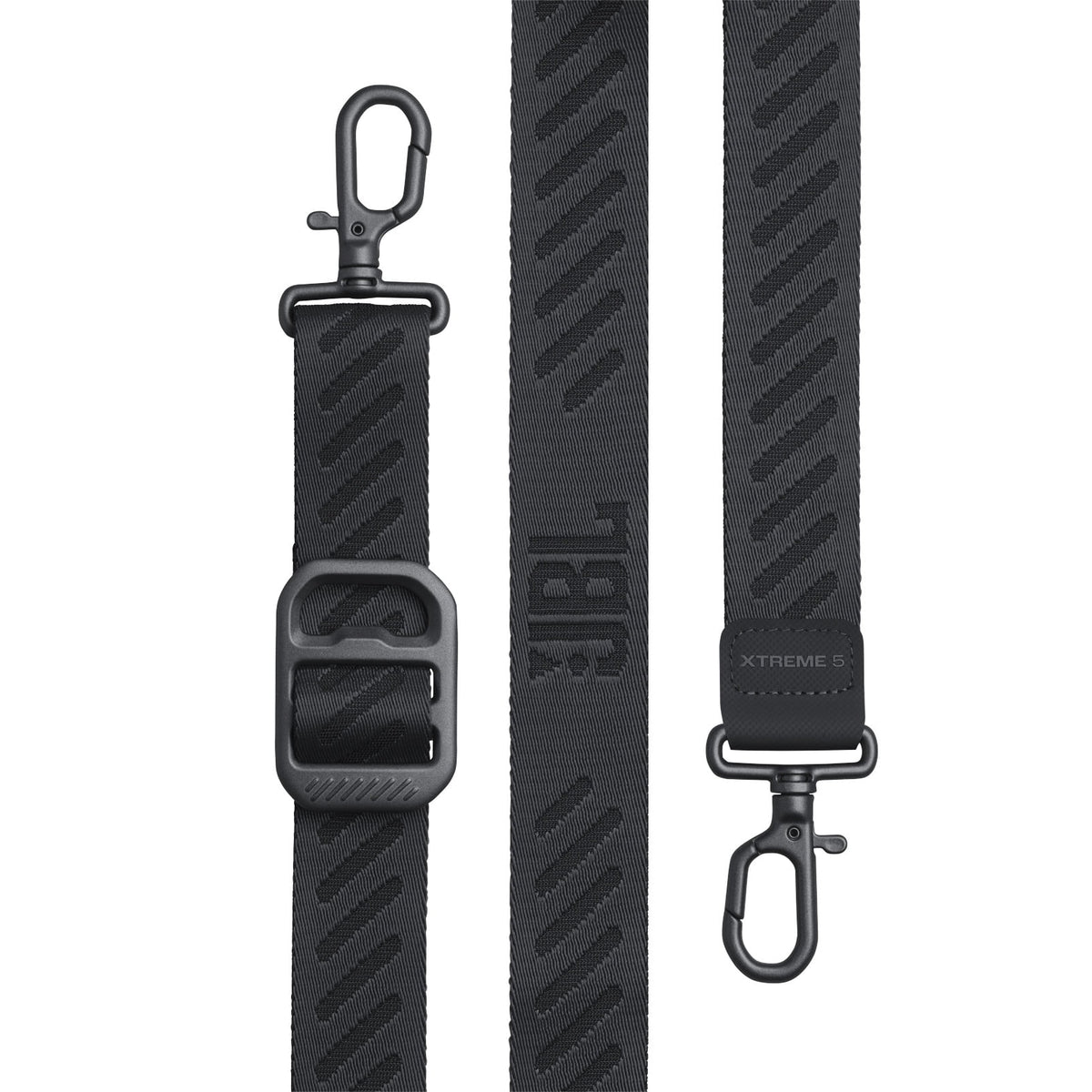 JBL Xtreme 5 - Portable waterproof speaker with massive legendary JBL sound, ambient edge lighting, and a convenient shoulder strap - Black