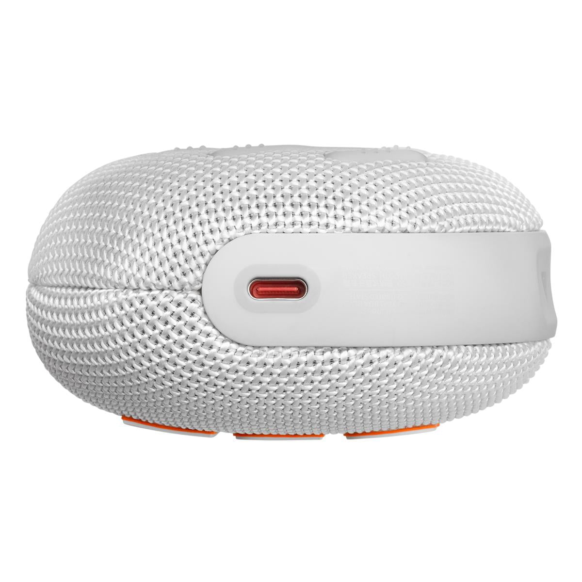 JBL Clip 5 Ultra Portable Bluetooth Speaker with gSport Silicone Sleeve (White)