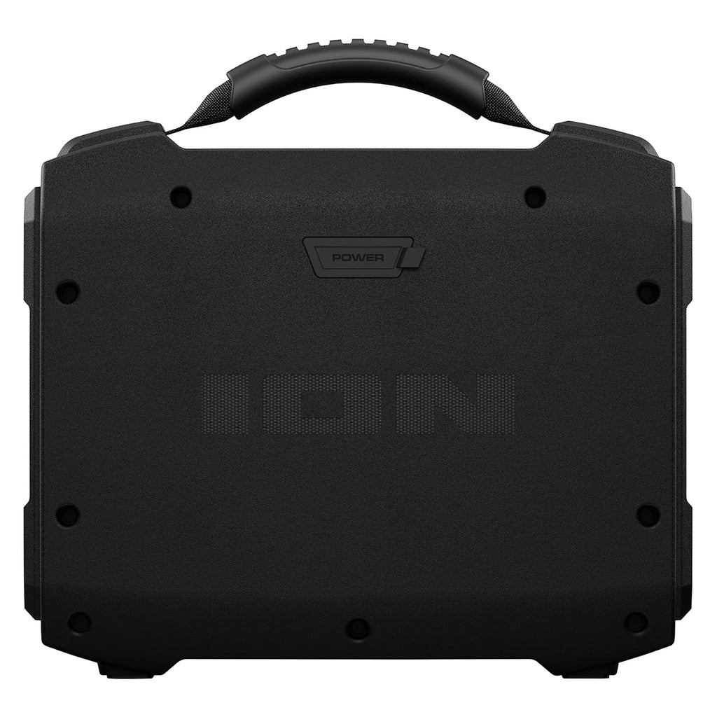 ION Audio Tailgater TD Rugged Bluetooth Portable Speaker, IPX5 Water-Resistant, 1 Speaker, Black