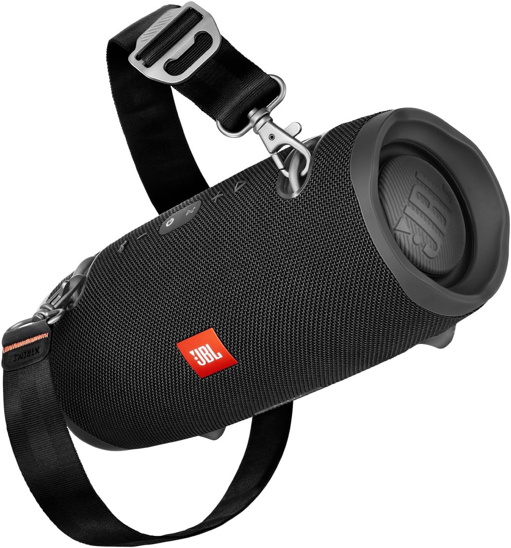 Open Box JBL Xtreme 2 Blue Waterproof Bluetooth Speaker - Black