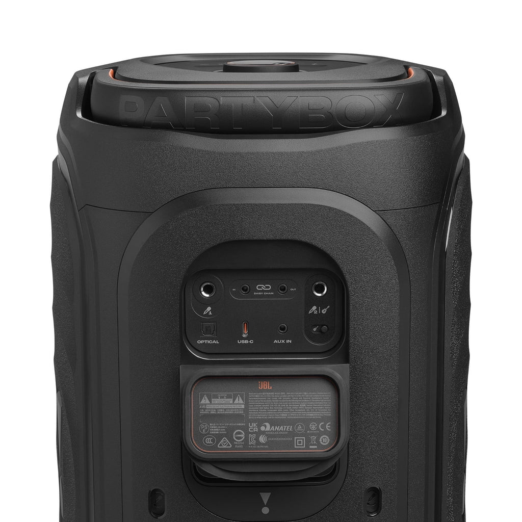 JBL PartyBox 130 - Portable party speaker with JBL legendary sound, a dynamic lightshow and a foldable ergonomic handle - Black (Sold Without Manufacturer Warranty)