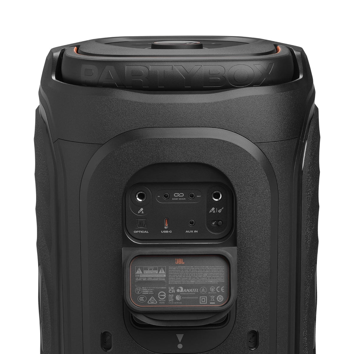 JBL PartyBox 130 - Portable party speaker with JBL legendary sound, a dynamic lightshow and a foldable ergonomic handle - Black (Sold Without Manufacturer Warranty)