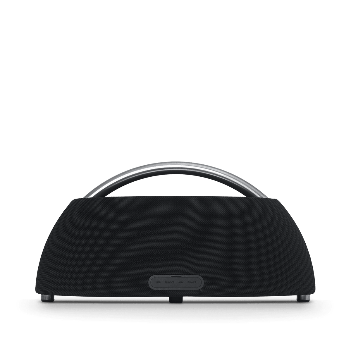 Harman Kardon Go + Play Portable Bluetooth Speaker with Rechargeable Battery and Dual Microphone, Black