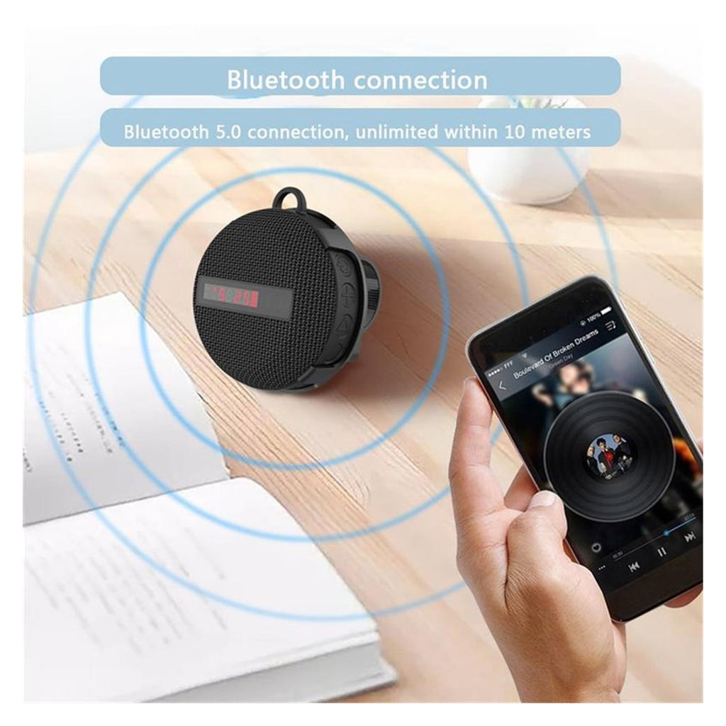 Portable Bluetooth Speaker For Motorcycle Wireless Bicycle Speaker With Loud Sound Bluetooth 5.0 IP65 Waterproof Outdoor Speaker ,Bike Audio