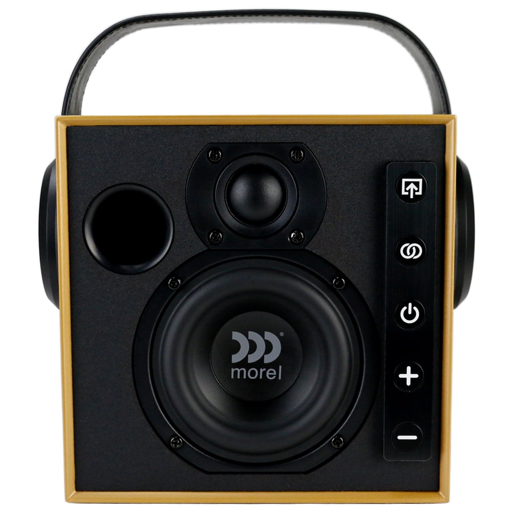 Morel Biggie Home Audio Bluetooth Wifi Wireless Speaker - Golden Glow *NEW*