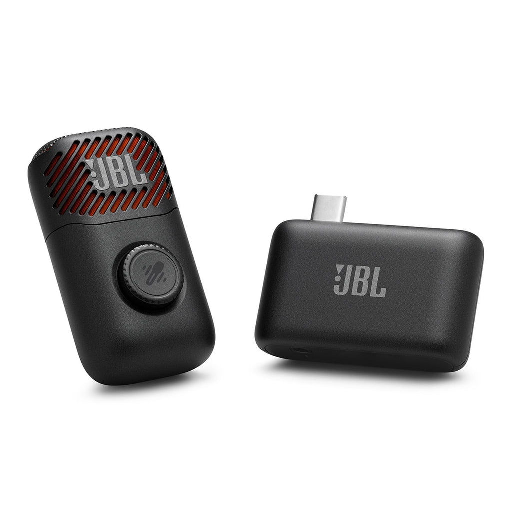 JBL Charge 6 Portable Speaker Bundle with EasySing Mic Mini (Black)