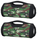 (2) Rockville RPB-XL Portable Bluetooth Wireless Linking Camo Speakers+Powerbank