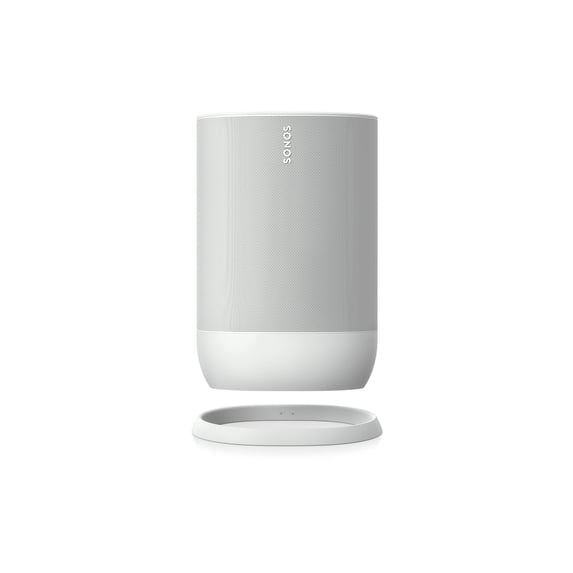 Restored Sonos Move 1st Gen Smart Portable Wi-fi And Bluetooth Speaker White