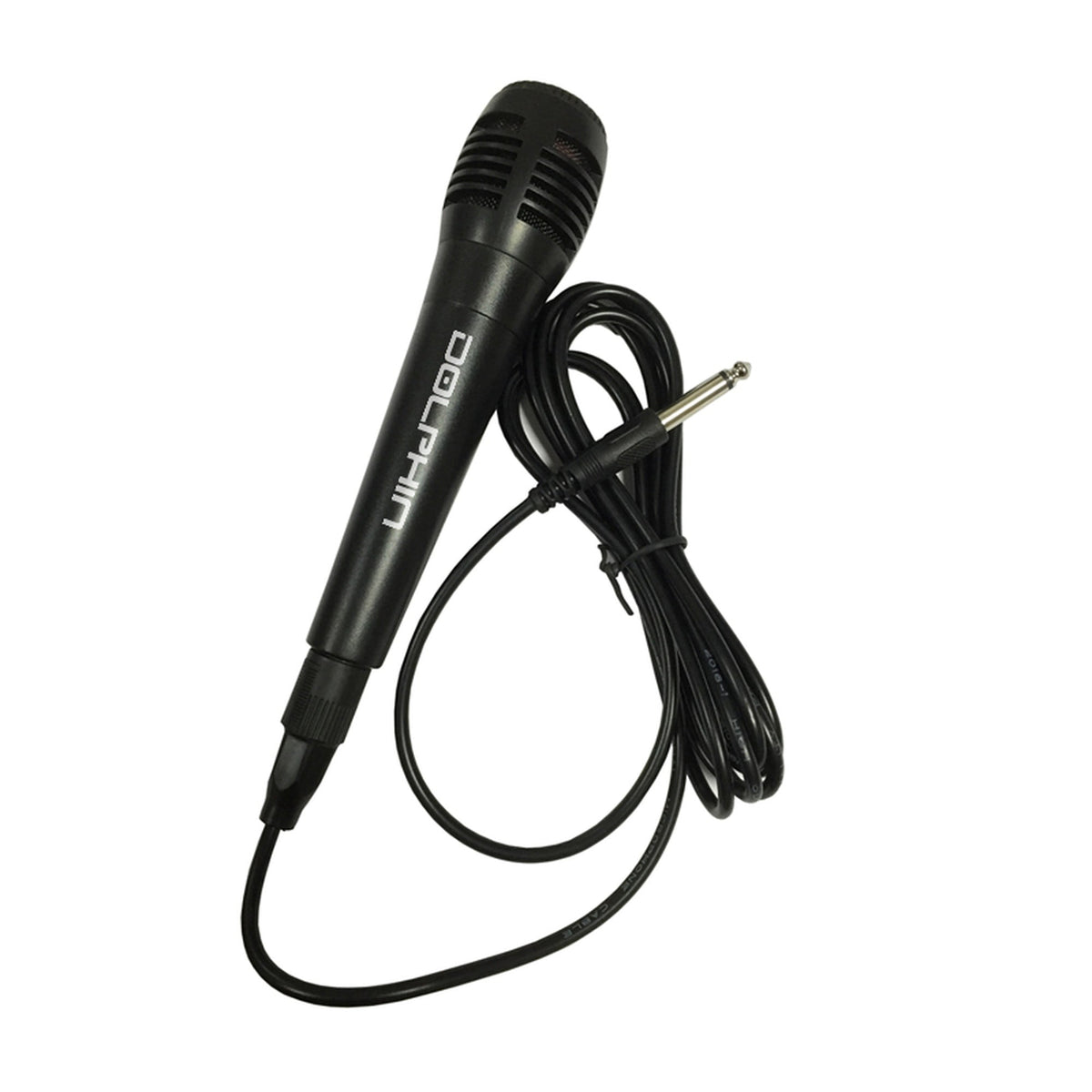 Dolphin SP-850RBT 8-in Portable Bluetooth Party Speaker with Mic, Lights, FM Radio, USB, Rechargeable Battery