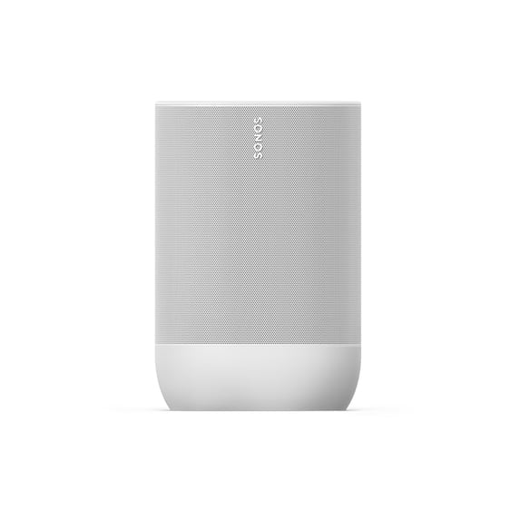 Restored Sonos Move 1st Gen Smart Portable Wi-fi And Bluetooth Speaker White