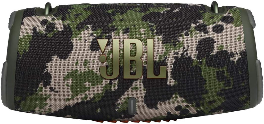 JBL Xtreme 3 - Portable Bluetooth Speaker, Powerful Sound and deep bass, IP67 Waterproof, 15 Hours of Playtime, powerbank, PartyBoost (Camo) (Sold without manufacturer warranty)