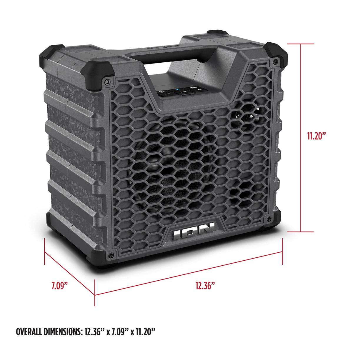 ION Audio Trailblazer Summit - Rugged Portable All-Weather Bluetooth Speaker