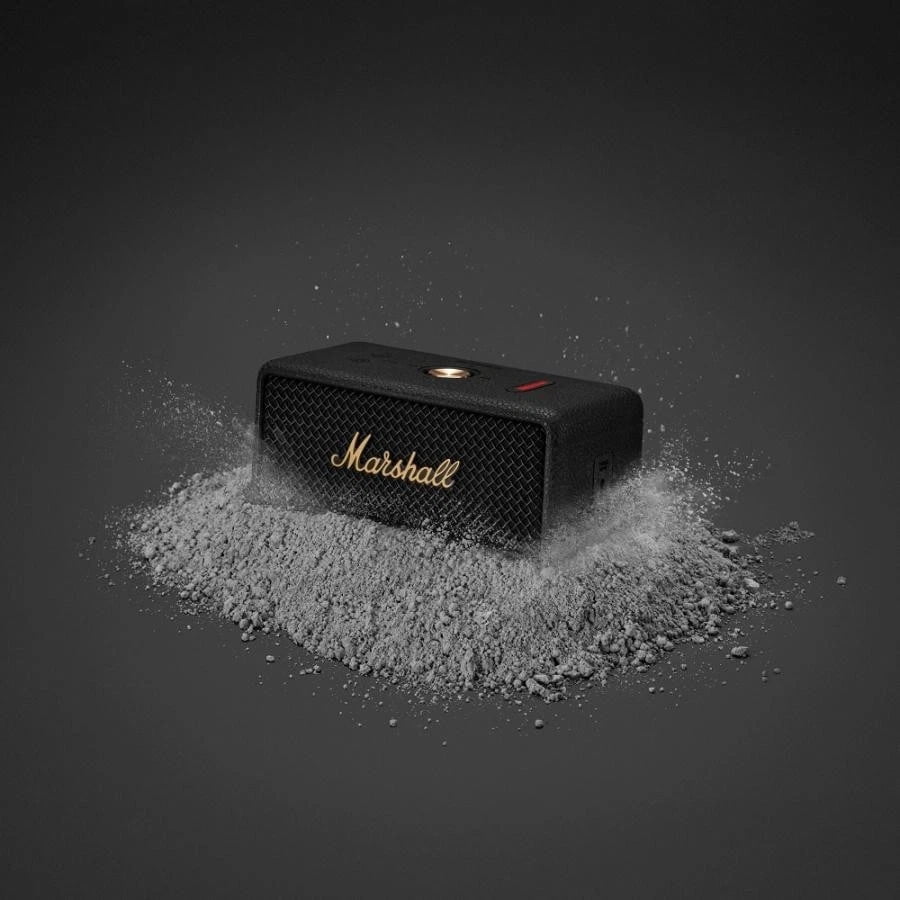 Marshall EMBERTON III Wireless Portable Speaker Black and Brass Bluetooth