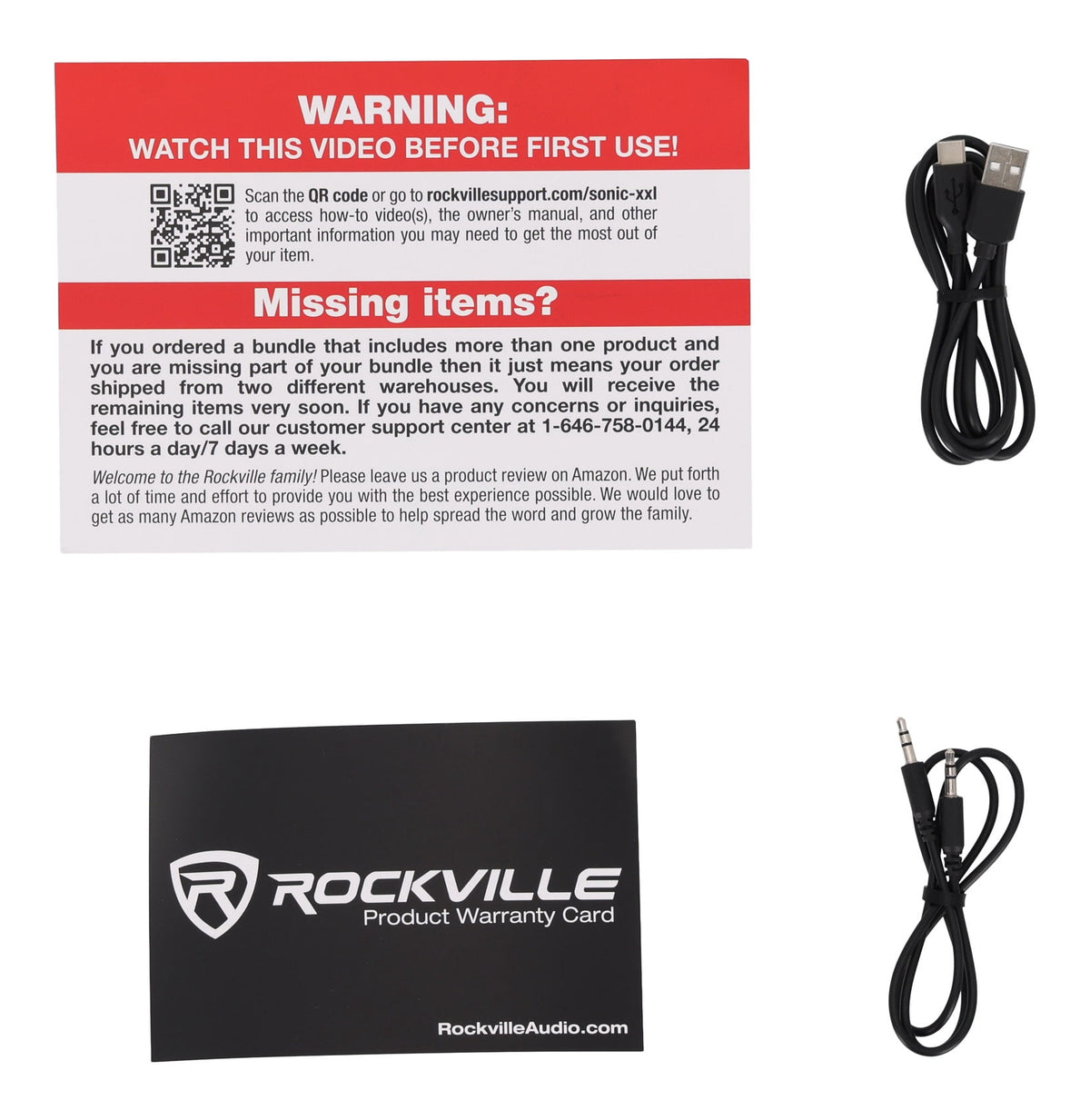 Rockville SONIC-XXL Huge Portable Bluetooth Speaker with Insane Deep Bass + IPX5