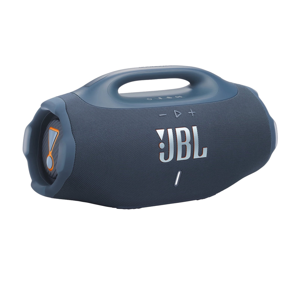 Restored JBL Boombox 4 - Most powerful JBL portable waterproof speaker with massive JBL Pro Sound - Blue (Refurbished)