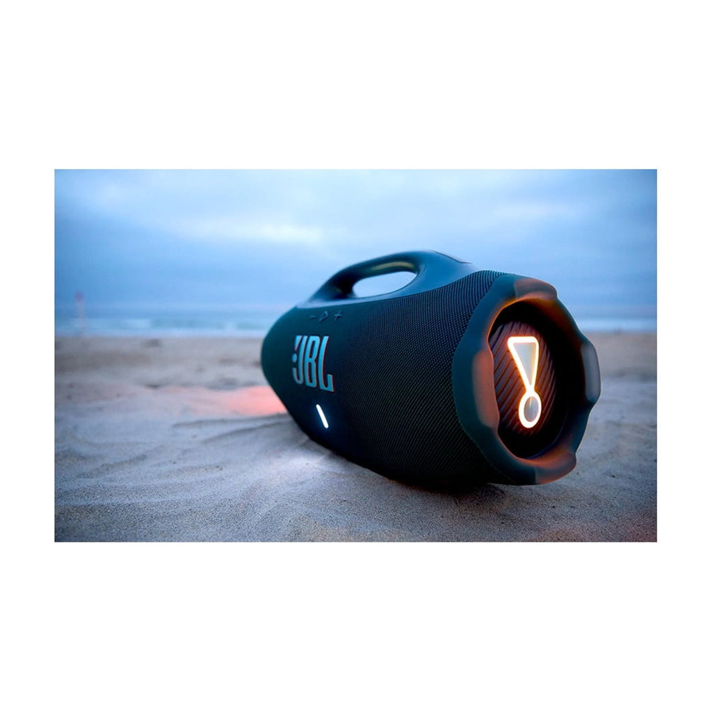 JBL Boombox 4 Portable Waterproof Speaker with JBL Pro Sound, 4 Speakers, Black