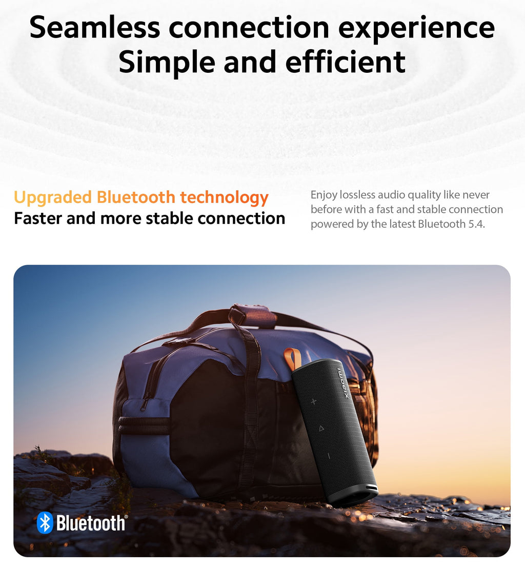 Xiaomi 30W Portable Bluetooth Speaker - IP67 Waterproof, 20H Playtime (Bluetooth 5.4)