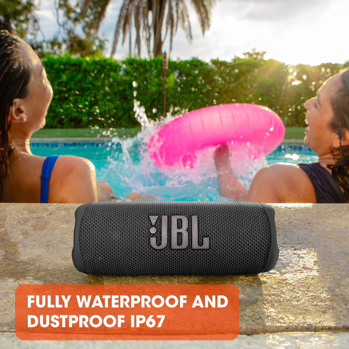 JBL Flip 6 Portable Waterproof Speaker Black