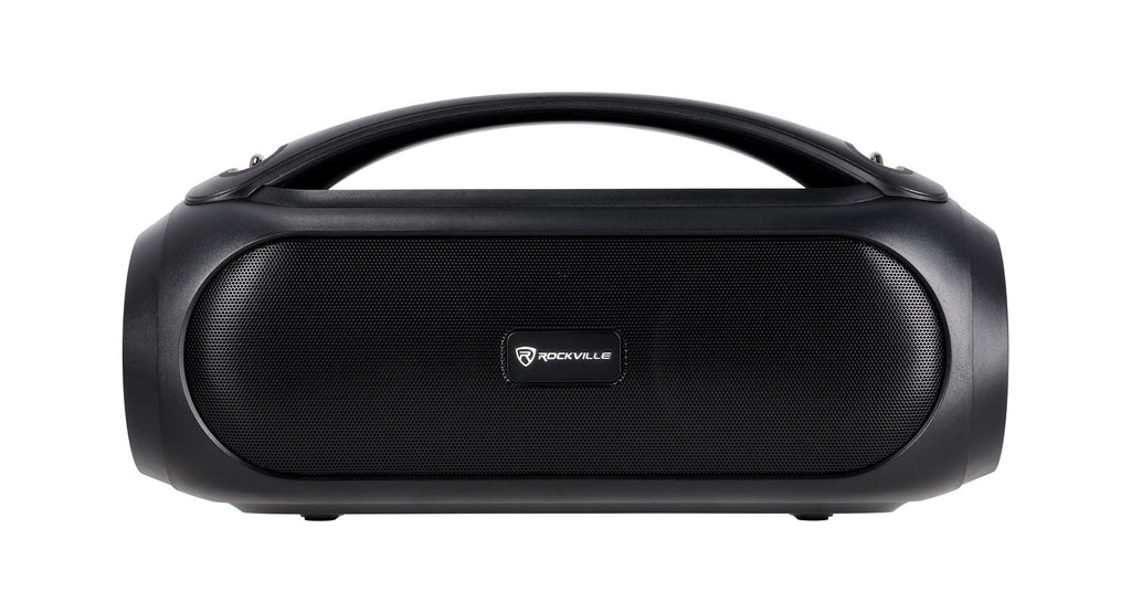 Rockville GO PARTY MAX BASS Large Portable LED Bluetooth Speaker w/Wireless Link