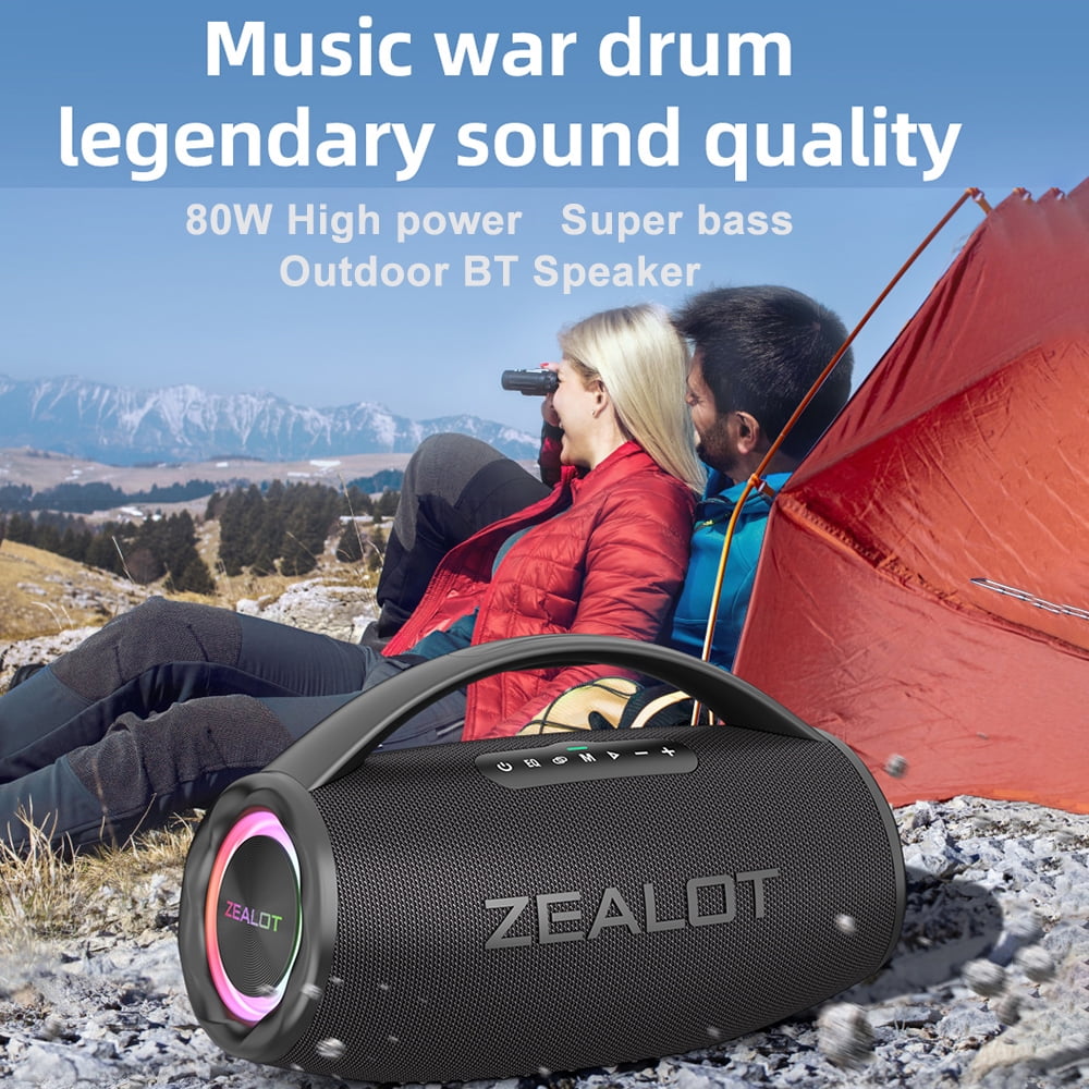 voice box,Outdoors Waterproof Sound Waterproof 80w Sound Waterproof Portable Voice Box With 80w Stereo With Portable Outdoors Bt