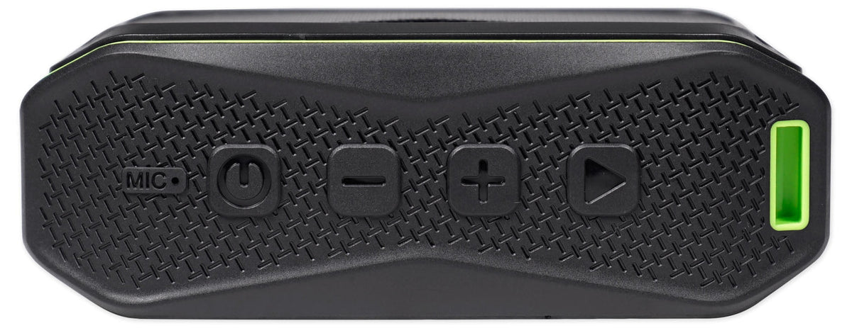Rockville ROCK ANYWHERE 2-Pack Portable Bluetooth Speaker, 20W Output, 30-Hour Battery, IPX7 Waterproof, TWS Stereo, Includes Handlebar Mount, Cables
