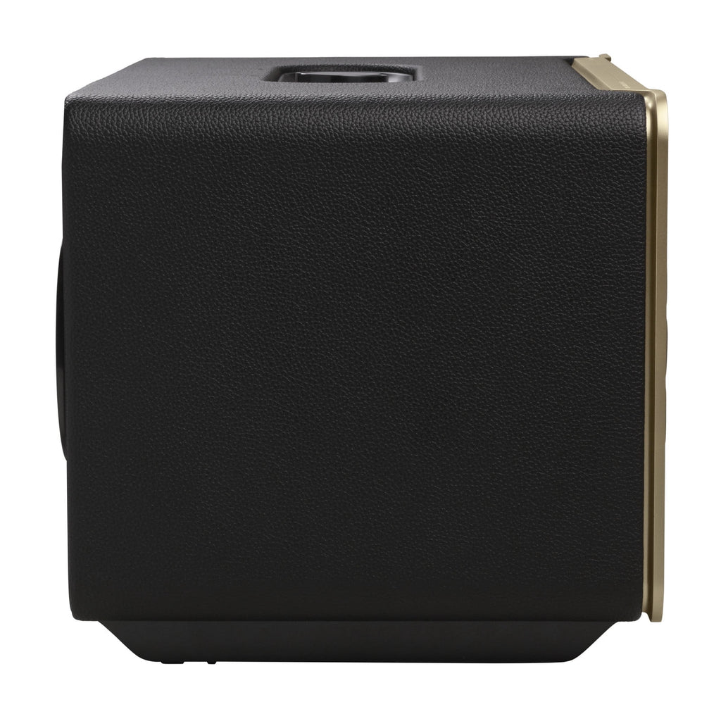 Restored JBL Authentics 500 - Hi-fidelity smart home speaker with Wi-Fi, Bluetooth and Voice Assistants with retro design - Black (Refurbished)