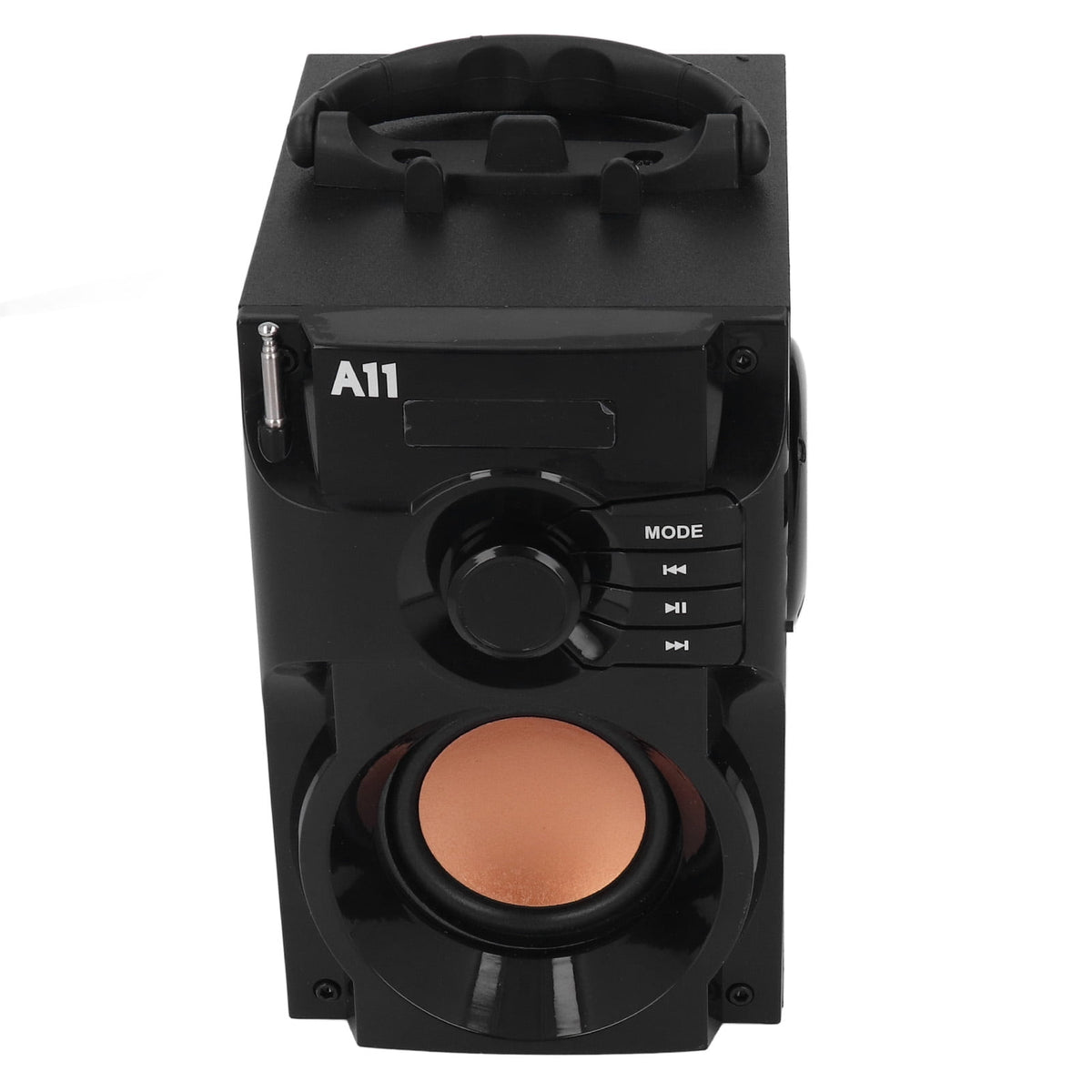 M Buder Portable Bluetooth 5.0 Speaker Stereo Subwoofer Multipurpose Outdoor Smart Speaker with Remote Control, Black, 9.4 x 7.9 x 6.3 inches / 24 x 20 x 16 cm