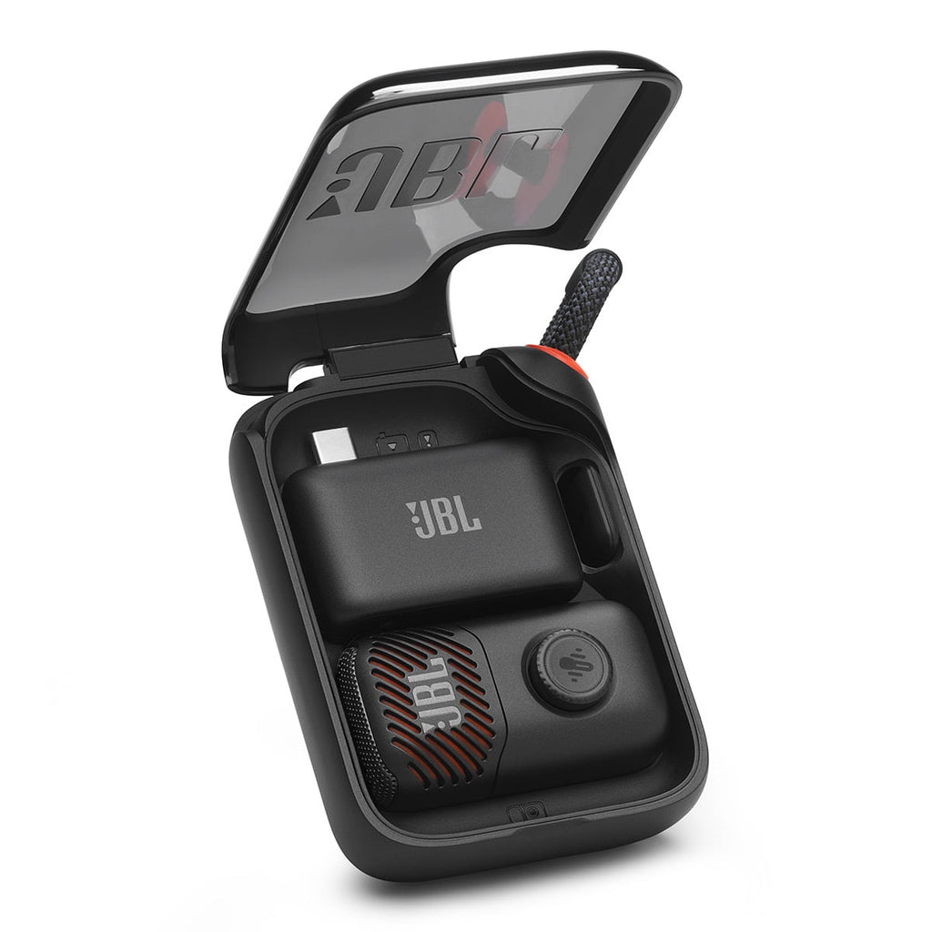 JBL Go 5 Ultra-Portable Speaker Bundle with EasySing Mic Mini (Black)