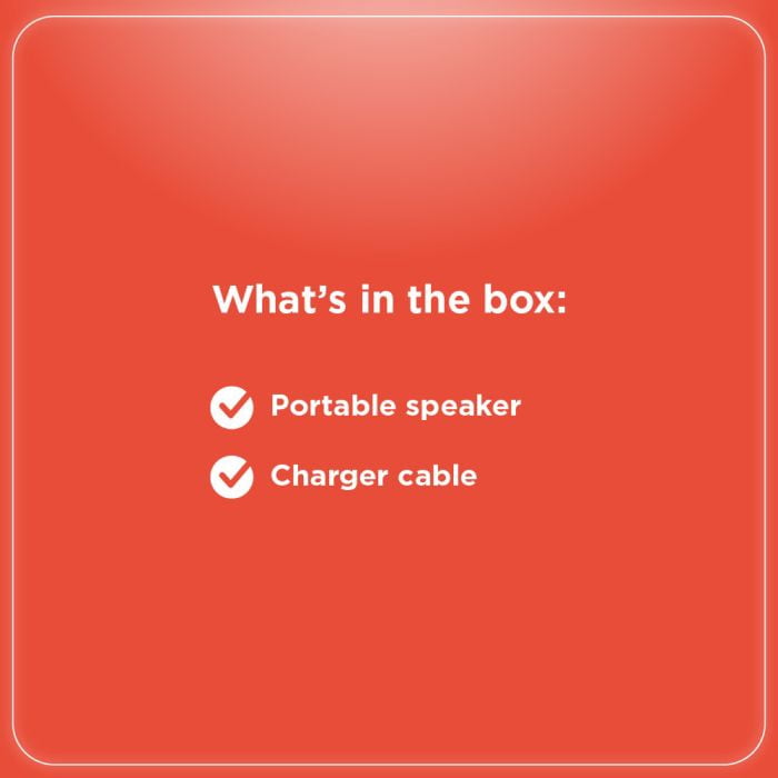 Radioshack Bluetooth Speaker RGB Light 14W IPX6 TWS Mic 3600MAH Blue with FM Radio