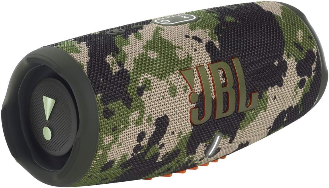JBL Charge 5 - Wi-Fi Portable Waterproof (IP67) Bluetooth Speaker with Powerbank USB Charge Out, 20 Hours Playtime, Partyboost, Including Winguard Protective Travel Case