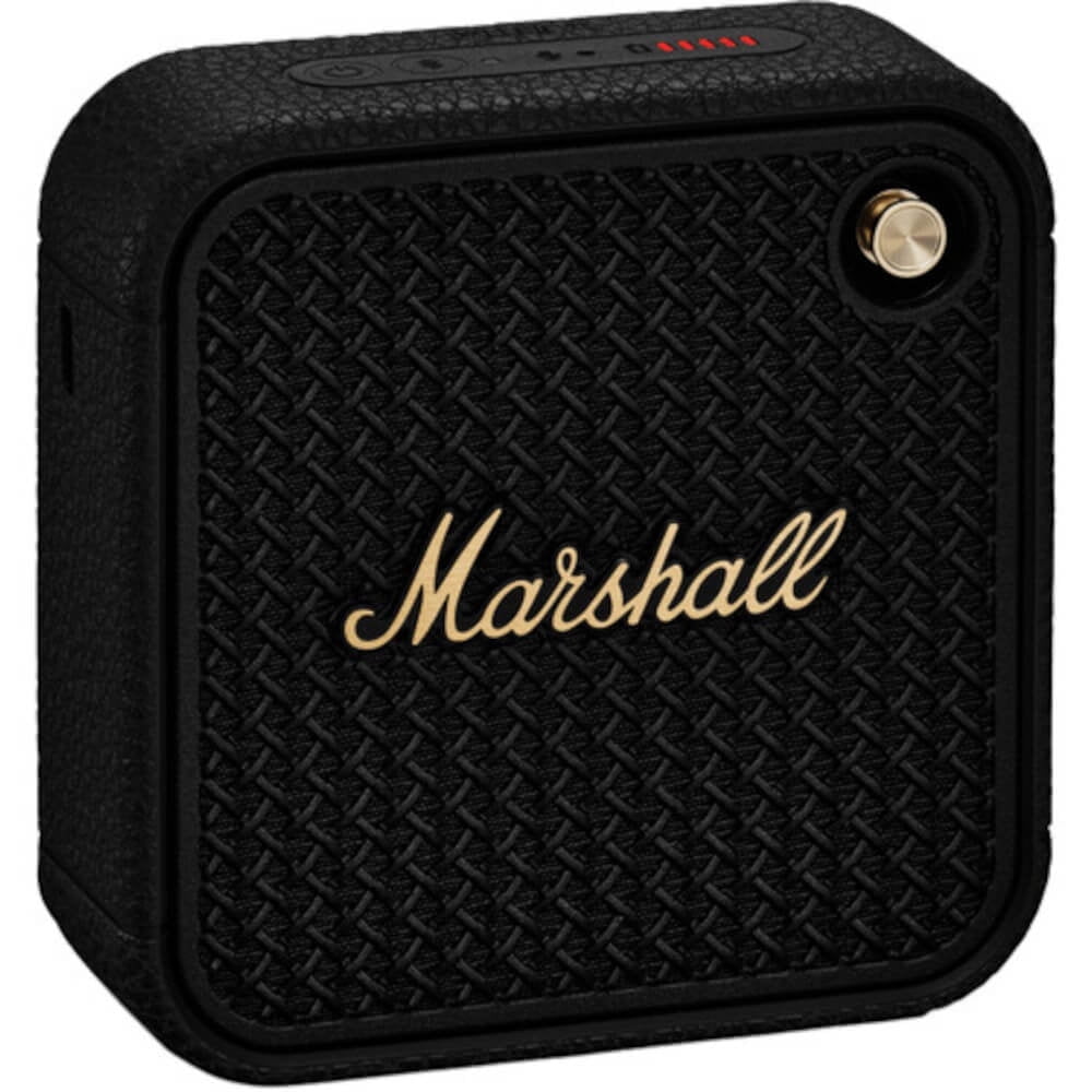 Marshall WILLEN2BTBK Willen II Portable Bluetooth Speaker - Black/Brass