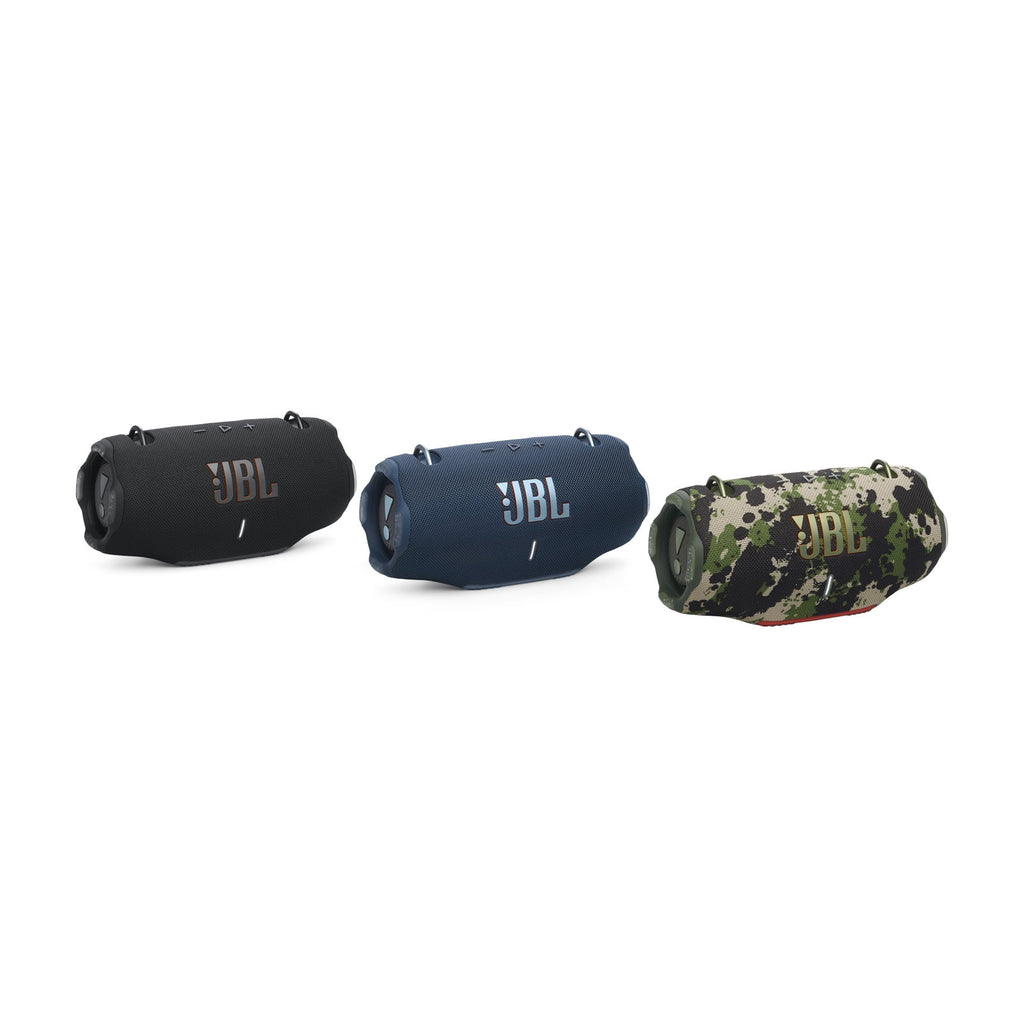 JBL Xtreme 4 Portable Waterproof Speaker with Bluetooth, 4 Speakers, Black