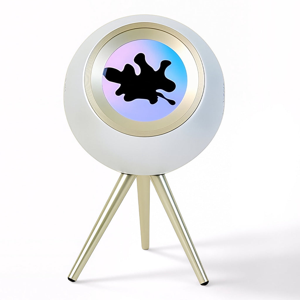 XRELIATECH Ferrofluid Speaker,30W High-Power Bluetooth Audio Visualizer Enhanced Bass&Crisp High, Dual Stereo&TWS Paired,Vibrant Ambient Colorlight