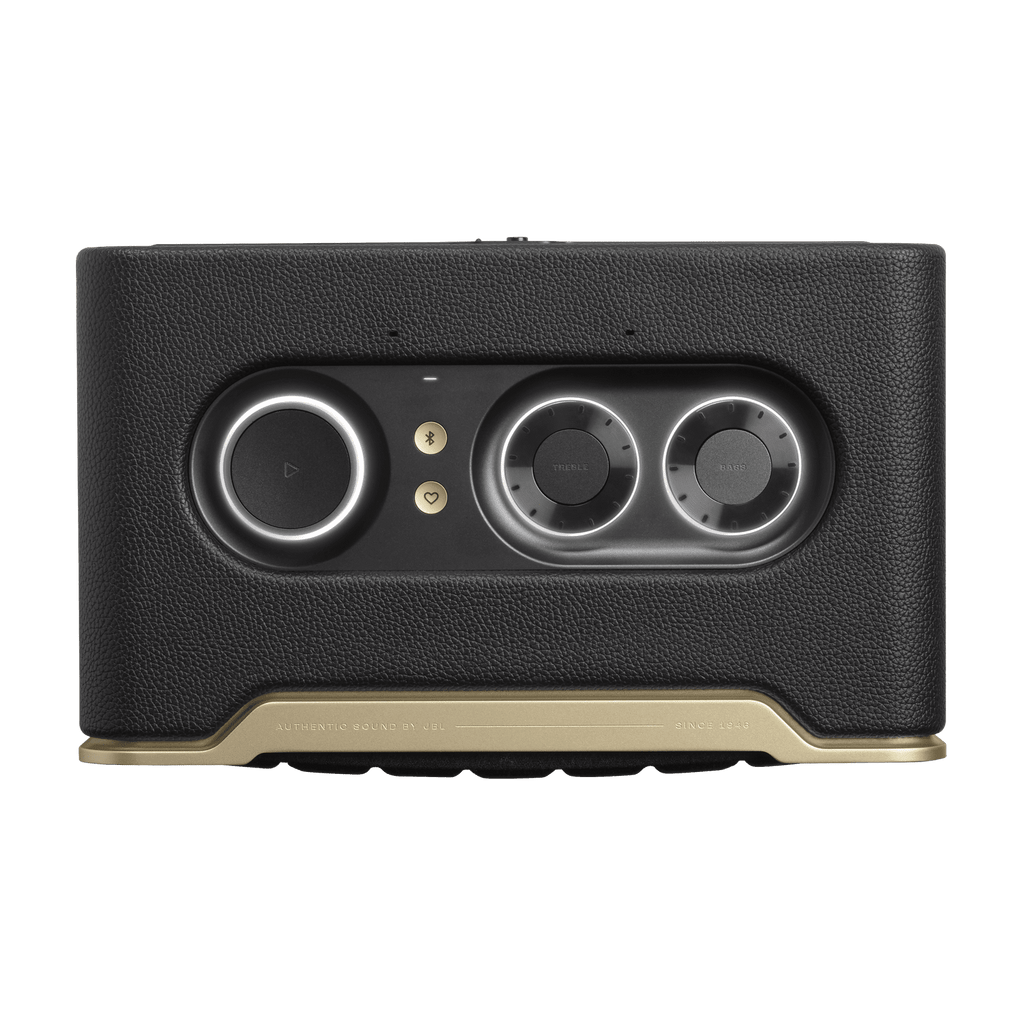 Restored JBL Authentics 200, Smart home speaker with Wi-Fi, Bluetooth and Voice Assistants with retro design (Refurbished)