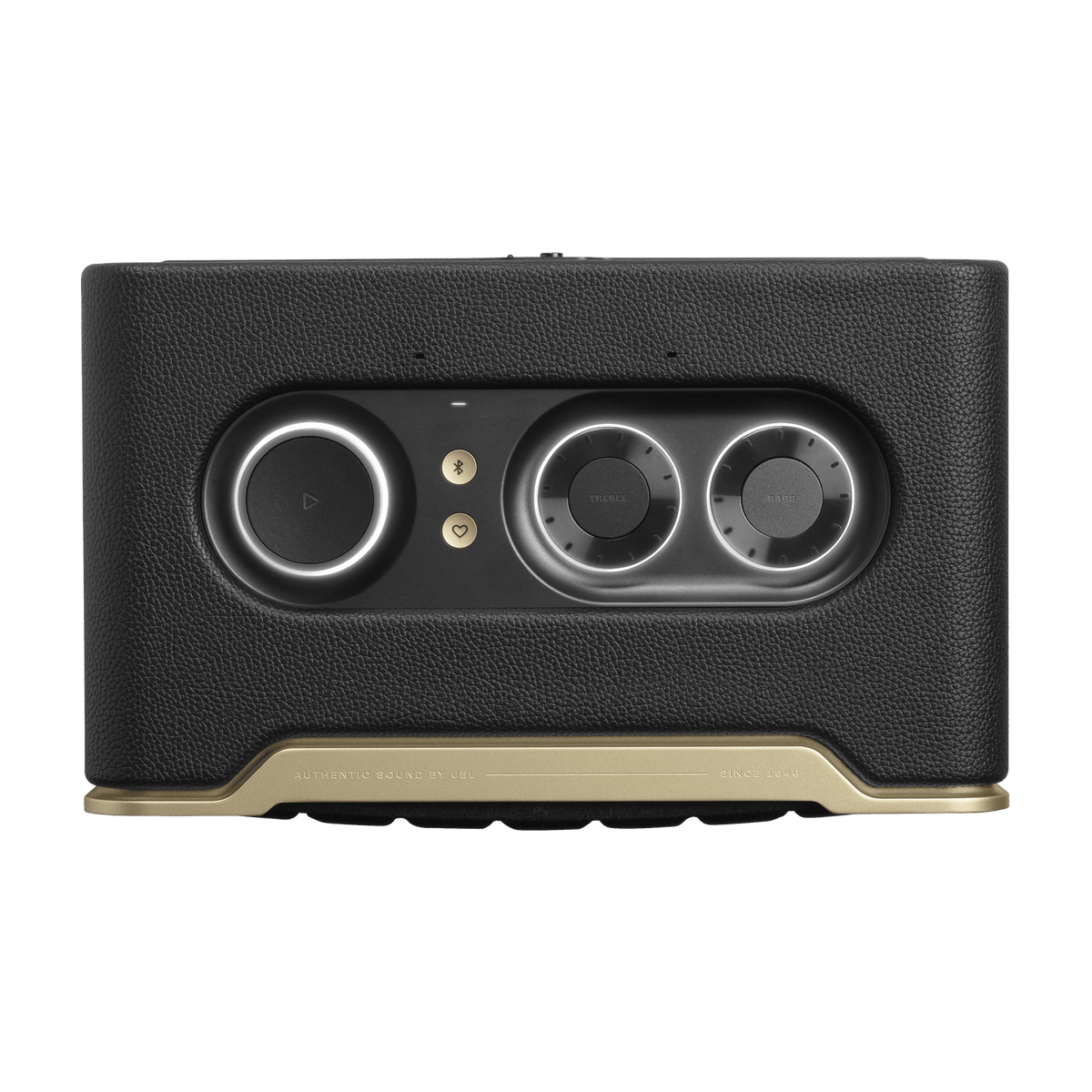 Restored JBL Authentics 200, Smart home speaker with Wi-Fi, Bluetooth and Voice Assistants with retro design (Refurbished)