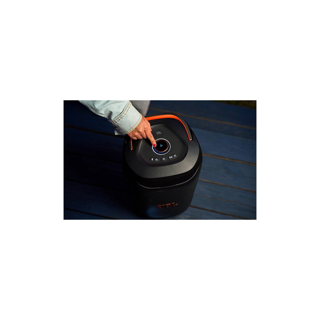 JBL PartyBox 130 - Portable party speaker with JBL legendary sound, a dynamic lightshow and a foldable ergonomic handle - Black