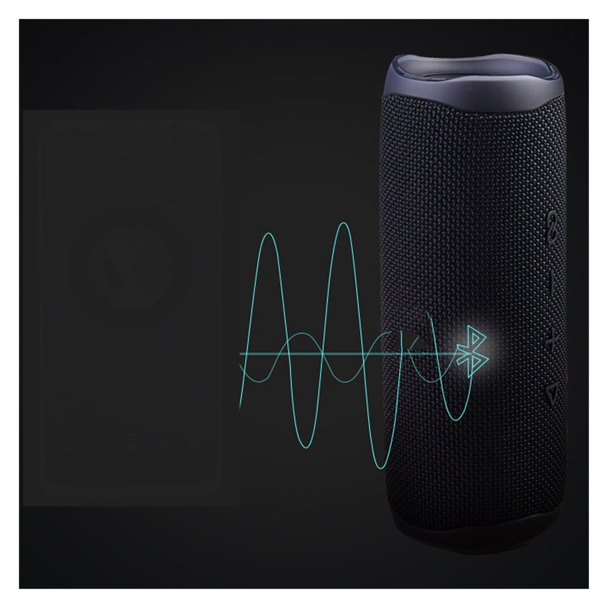 Wireless Waterproof Portable Bluetooth Speaker IPX7 Outdoor Travel Party Stereo Bass Music ,Easy to Use