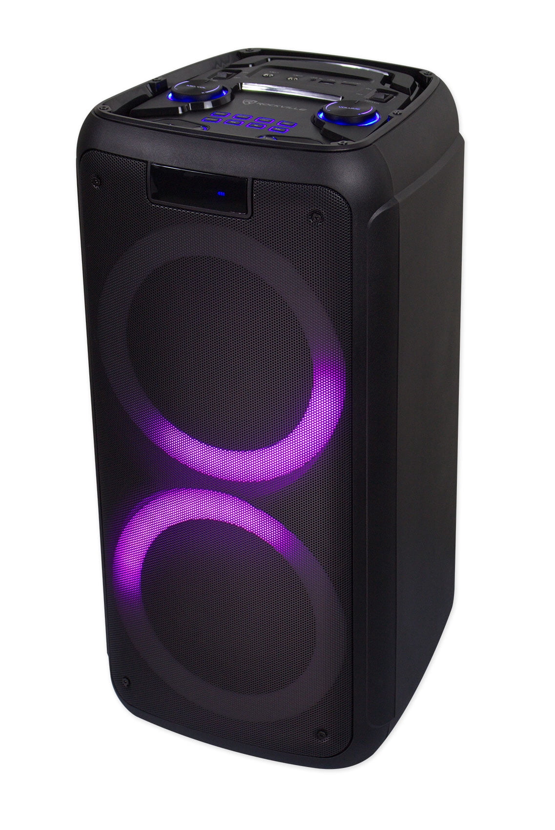 Rockville ROCK PARTY 8 Dual 8" Battery Powered Home / Portable Bluetooth Speaker