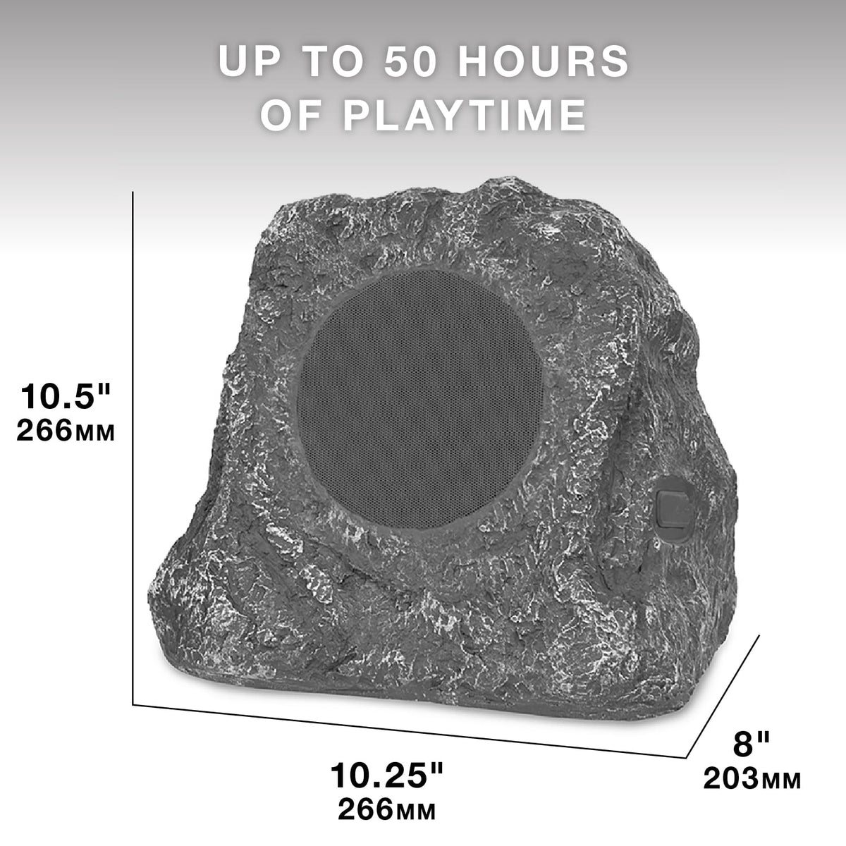 Innovative Technology ITSBO-513PS5 - Speakers - wireless - Bluetooth - 10 Watt (total) - gray