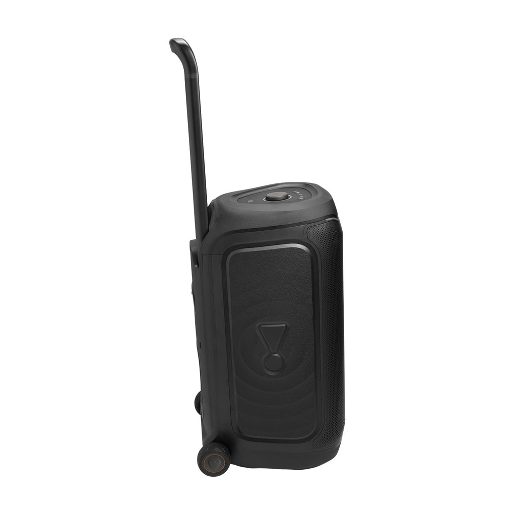 JBL PartyBox 330 - Portable party speaker with JBL legendary sound, futuristic lighting, a telescopic handle and wide wheels. - Black