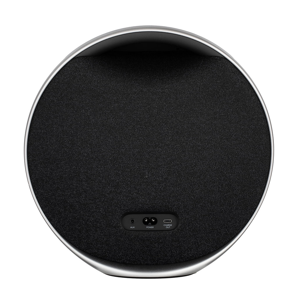 Harman Kardon Onyx Studio 9 - Portable Stereo Bluetooth Home Speaker with Built-in Battery and USB Charging, self-Tuning, and Multi-Speaker Connection by Auracast - Black