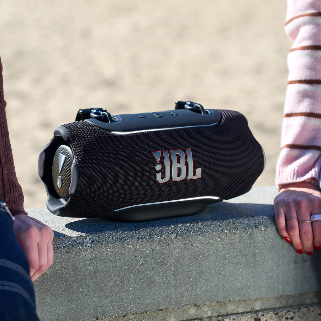 JBL Xtreme 5 Bluetooth Speaker Bundle with EasySing Mic Mini (Black)
