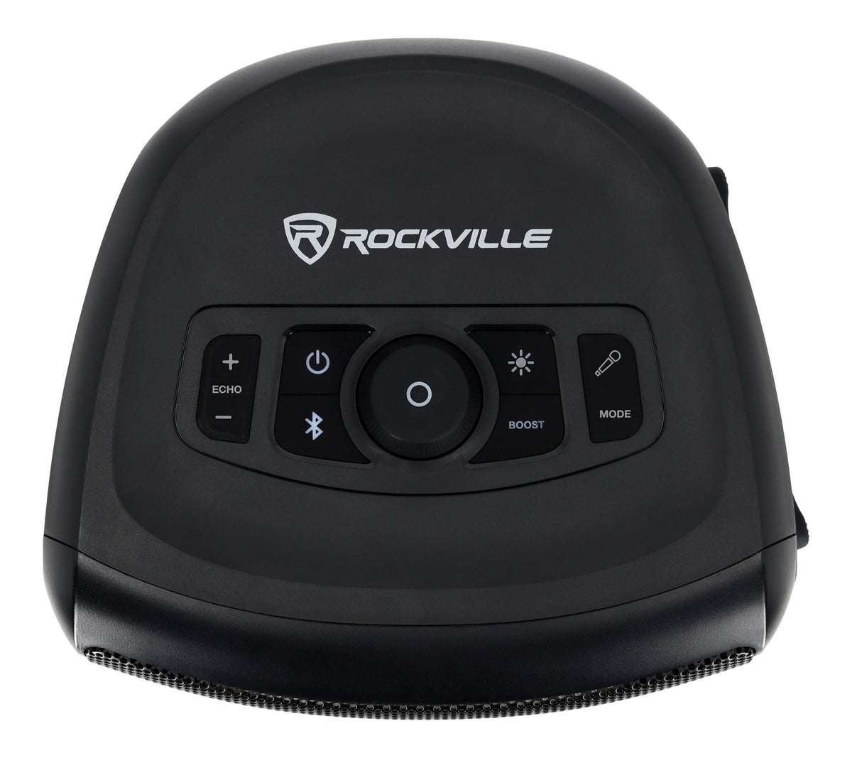 Rockville ELITE PARTY 5 1200W Bluetooth Speaker Pair, Wireless Stereo Link, LED Modes, Mic and Guitar Inputs, IPX4, 2-Piece