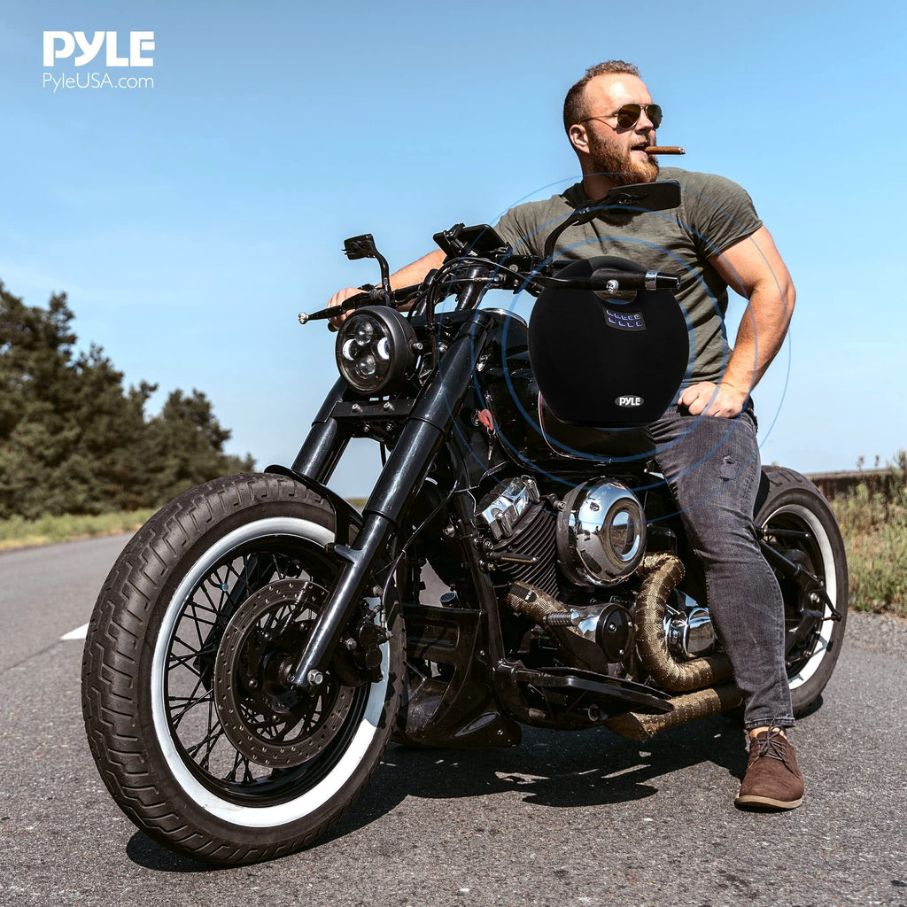Pyle Mini IPX4 Waterproof Wireless Portable Bluetooth Speaker, with Built in Rechargeable Battery, Wireless Microphone, Clear Surround Sound, for Indoor and Outdoor Activities